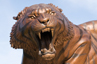 Bronze Tiger Sculpture